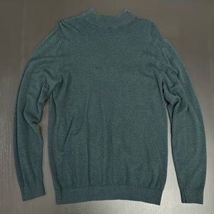 Dark green ZARA long sleeve T-shirt